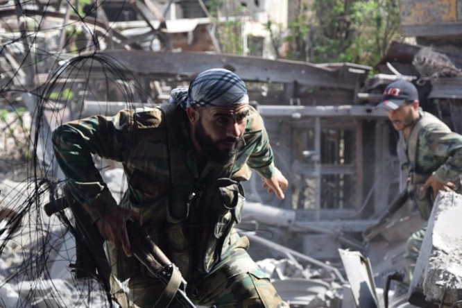 Quân đội Syria quyết thắng phe thánh chiến ngoại vi Damascus ảnh 2