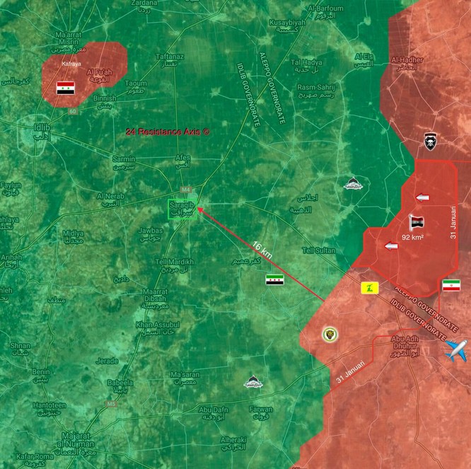 Quân đội Syria xốc tới đập tan phiến quân, giải phóng 92 km2 lãnh thổ ở Idlib ảnh 1