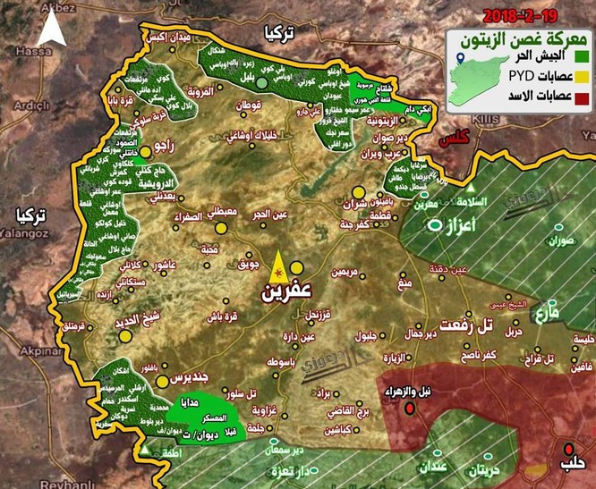 Người Kurd Syria hứng nhiều tổn thất, liên quân Thổ Nhĩ Kỳ đánh sâu vào Afrin ảnh 1