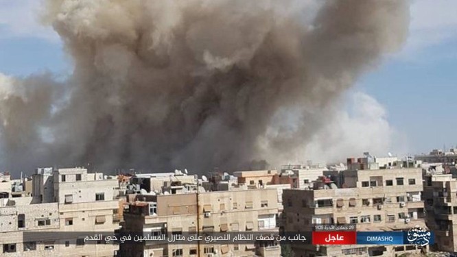 IS nhất loạt tấn công ở Deir Ezzor, Damascus, hàng loạt binh sĩ Syria thiệt mạng ảnh 4