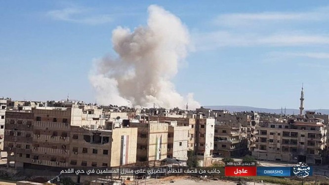 IS nhất loạt tấn công ở Deir Ezzor, Damascus, hàng loạt binh sĩ Syria thiệt mạng ảnh 5