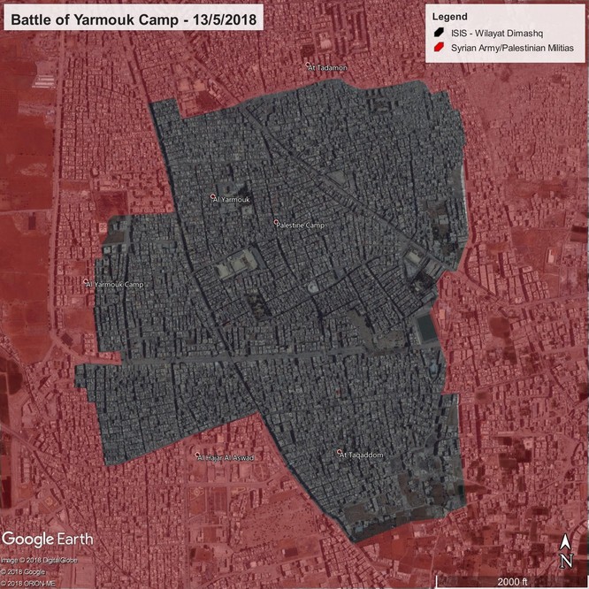 Quân đội Syria diệt hàng loạt tay súng IS, trận tử chiến Yarmouk vào giai đoạn quyết định ảnh 1