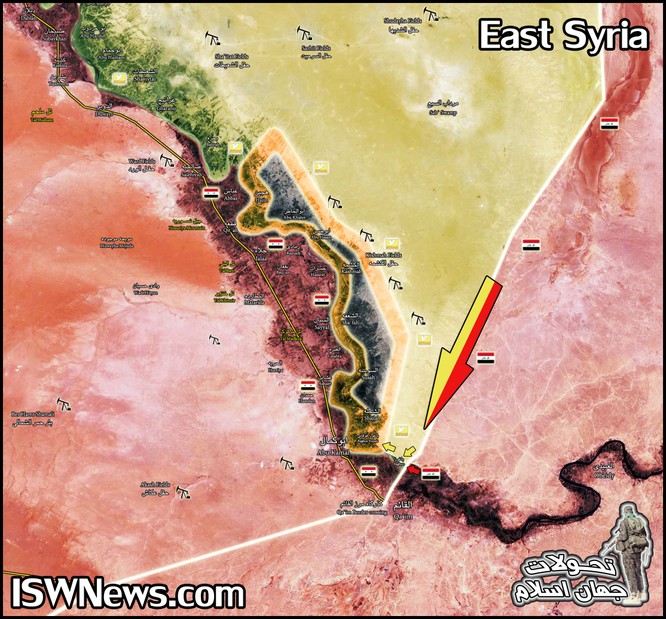 Quân đội Syria, SDF vây khốn IS trên bờ đông Euphrates ảnh 1