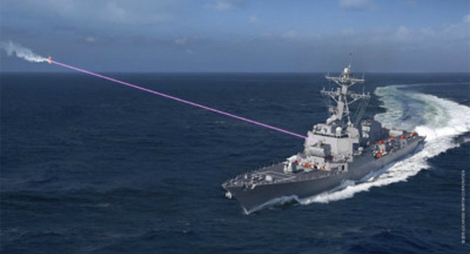 " Sát thủ thầm lặng" Trung Quốc phóng laser diệt máy bay không người lái ảnh 1