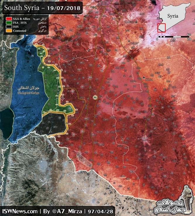 Quân đội Syria nghiền nát thánh chiến, giải phóng hầu hết tỉnh Quneitra ảnh 2