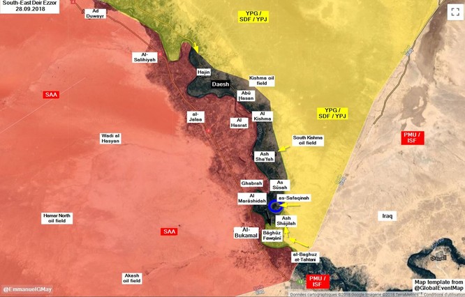IS phản kích đánh thiệt hại nặng người Kurd trên tuyến lửa Deir Ezzor, Syria ảnh 1