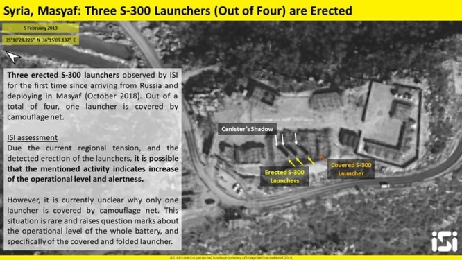 Israel công bố ảnh vệ tinh khẳng định S-300 của Syria đã sẵn sàng chiến đấu ảnh 1
