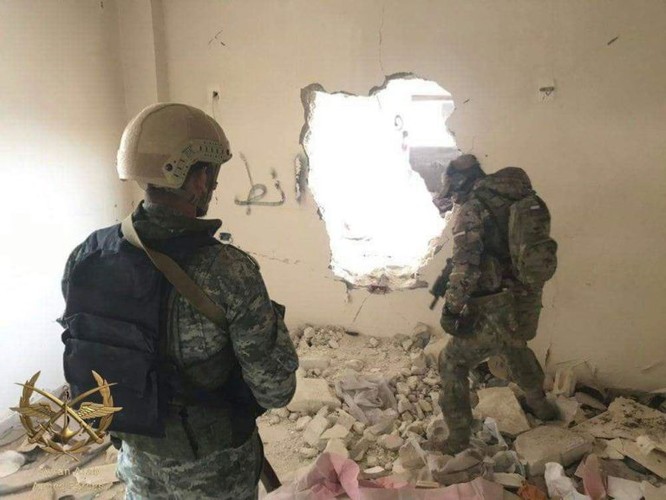 Lính đánh thuê Nga tiếp tục huấn luyện quân địa phương Syria ảnh 1
