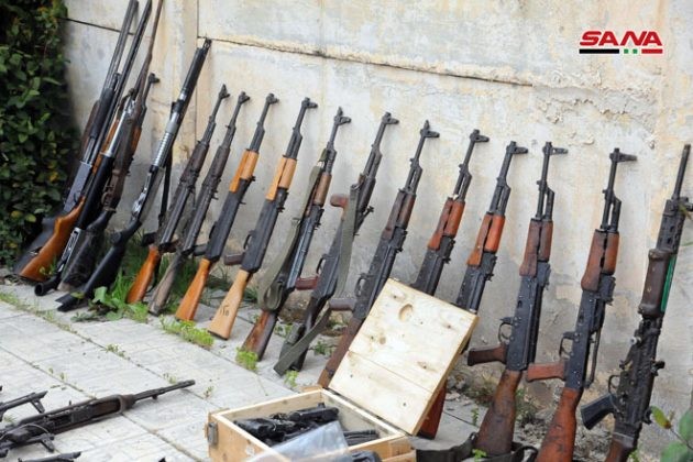 Quân đội Syria tiếp tục thu hoạch vũ khí trang bị của “quân nổi dậy” ở Daraa ảnh 2