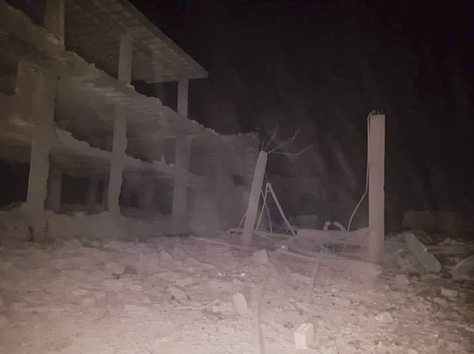Israel không kích phá hủy một tổ hợp tên lửa đạn đạo Syria ảnh 5