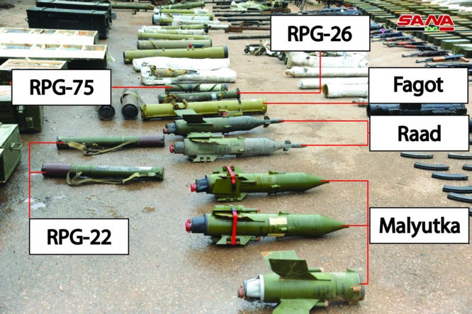 Syria lại thu hoạch thêm nhiều vũ khí cất giấu của “quân thánh chiến’ ở Daraa ảnh 1