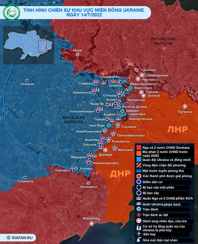 Không quân Nga không kích loại khỏi vòng chiến gần 1000 binh sĩ Ukraine ở Donetsk ảnh 1