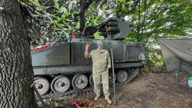 Quân đội Ukraine đưa xe phòng không tầm ngắn Stormer HVM vào chiến đấu ảnh 1