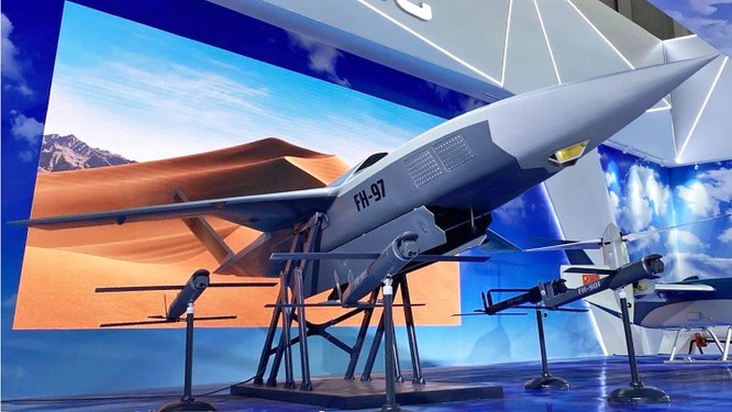 Trung Quốc triển lãm UCAV FH-97A, được cho là bản sao chép drone của Australia ảnh 5