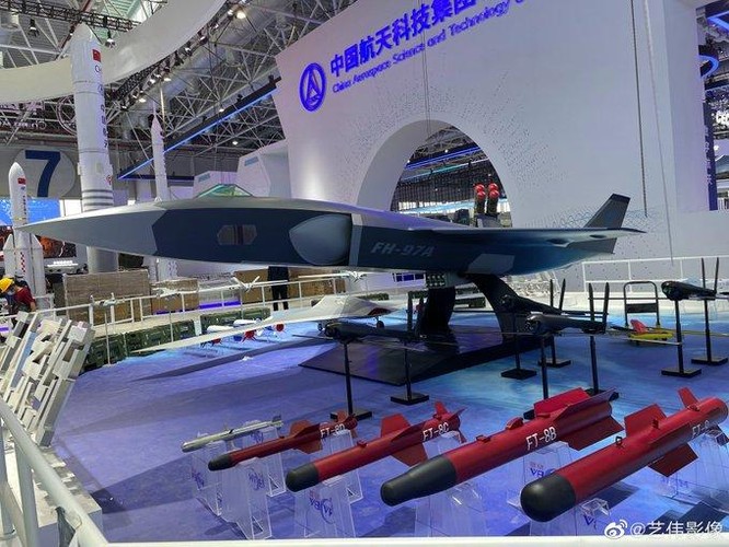 Trung Quốc triển lãm UCAV FH-97A, được cho là bản sao chép drone của Australia ảnh 3