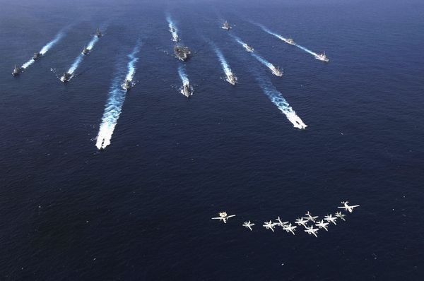 Cụm tấn công tàu sân bay Mỹ (ảnh tư liệu)