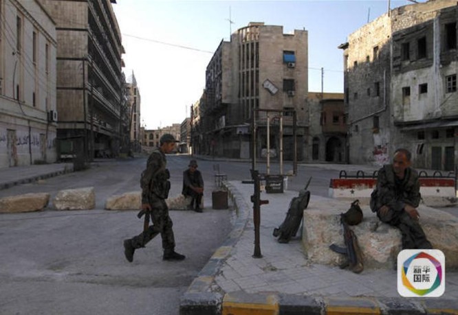 Binh sĩ quân Chính phủ Syria ở Aleppo ngày 15/9/2016. Ảnh: Cankao