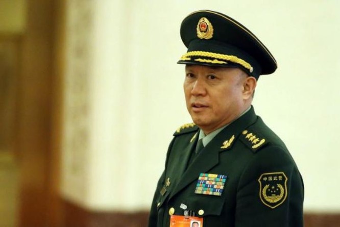 Vương Kiến Bình, Phó Tham mưu trưởng Bộ Tham mưu liên hợp, Quân ủy Trung ương Trung Quốc bị bắt ngày 25/8/2016. Ảnh; Đại kỷ nguyên