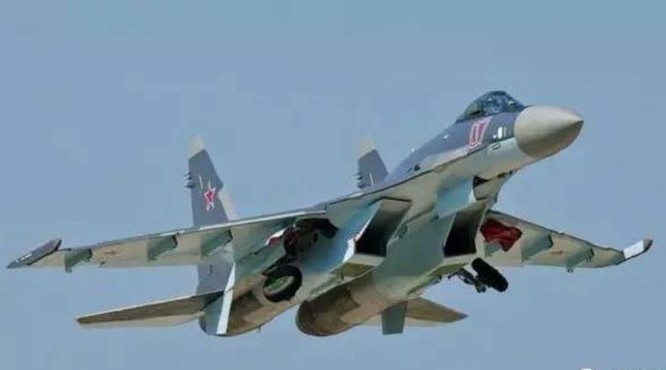 Máy bay chiến đấu Su-35SK. Ảnh; Sina