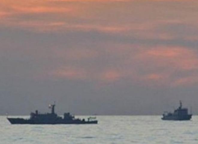 Tàu tuần tra Trung Quốc lởn vởn ở vùng biển bãi cạn Scarborough (ảnh tư liệu)