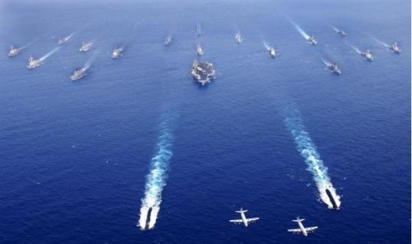 Mỹ - Nhật tiến hành tập trận chung trên biển