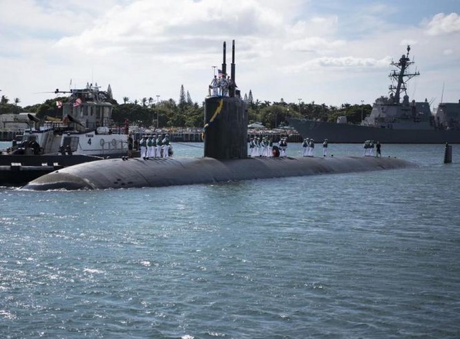 Tàu ngầm hạt nhân chiến lược USS Columbia SSN 771. Ảnh: Naval Today.