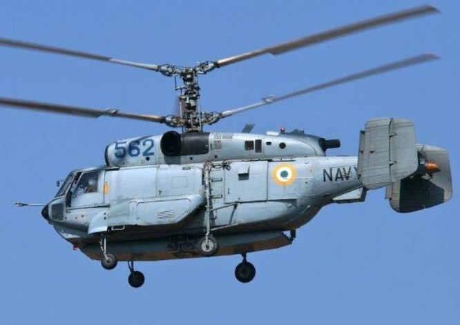 Máy bay trực thăng săn ngầm Ka-28 hải quân Ấn Độ. Ảnh: Analisi Difesa