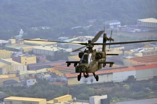 Máy bay trực thăng AH-64E Apache Đài Loan mua của Mỹ.