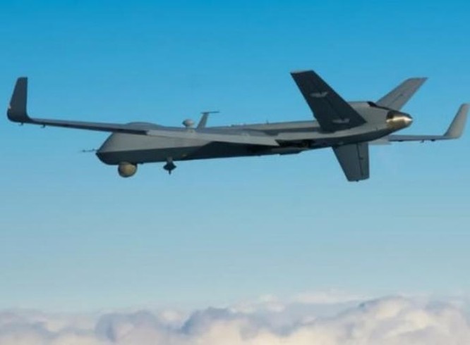 Ấn Độ đặt mua 22 máy bay trinh sát kiêm tấn công không người lái MQ-9B của Mỹ. Ảnh: Huanqiu.
