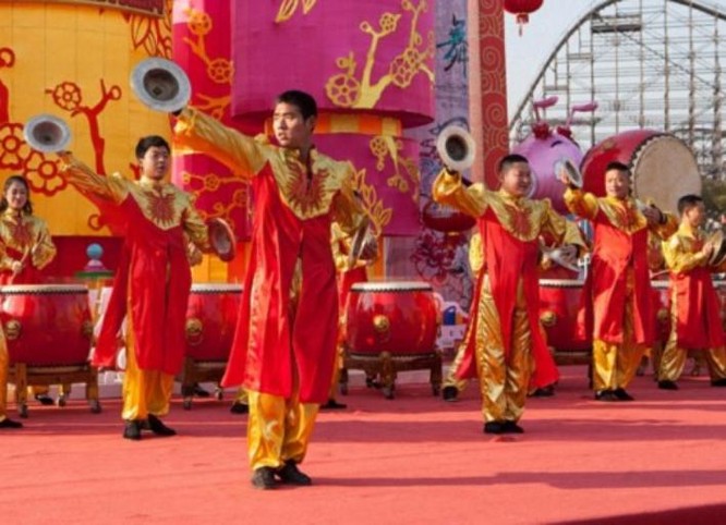 Lễ hội tại Thượng Hải, Trung Quốc. Ảnh: Kaixian.