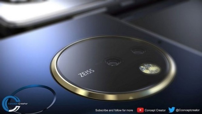 Ngắm ý tưởng Nokia 10 với thiết kế mặt lưng kính, màn hình 18:9 và 4 camera - Ảnh 2
