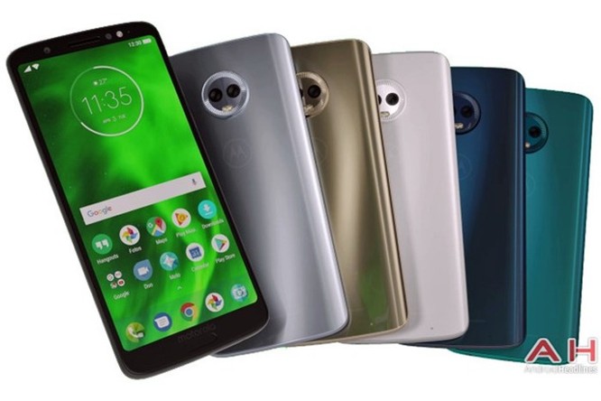 Motorola Moto G6 Plus rò rỉ ảnh dựng đầy đủ tùy chọn màu sắc - Ảnh 1