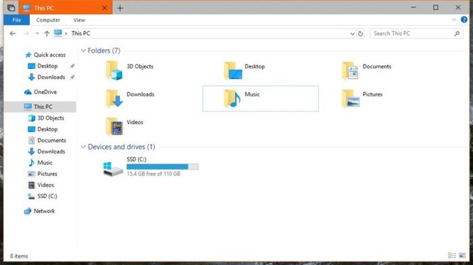 Microsoft cuối cùng đã mang 'tab' lên File Explorer - Ảnh 2