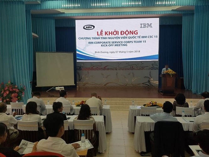 IBM trở lại với chương trình Tình nguyện viên Quốc tế ảnh 1