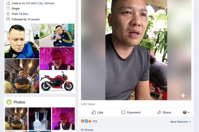 Nhiều Facebook giả mạo nạn nhân bị trộm xe SH ảnh 2