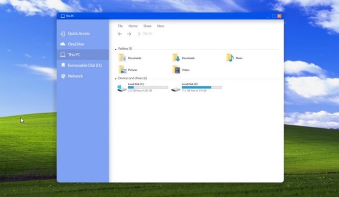 Windows XP sẽ 'lột xác' như thế nào nếu được ra mắt trong năm 2018? ảnh 2