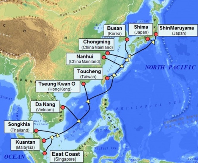Google, Facebook và Amazon thúc đẩy phát triển các tuyến cáp biển tại Châu Á ảnh 2
