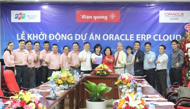 FPT IS triển khai hệ thống quản trị nguồn lực Oracle ERP Cloud cho Điện Quang ảnh 1