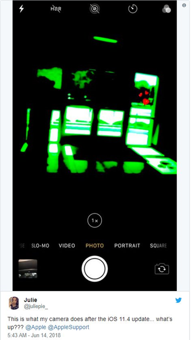 Sau lỗi hao pin, người dùng lại khốn khổ vì iOS 11.4 làm hỏng camera ảnh 4