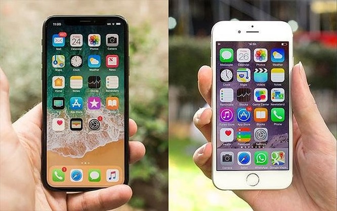 Thiết kế iPhone thay đổi như thế nào từ iPhone 6 đến iPhone X ảnh 1