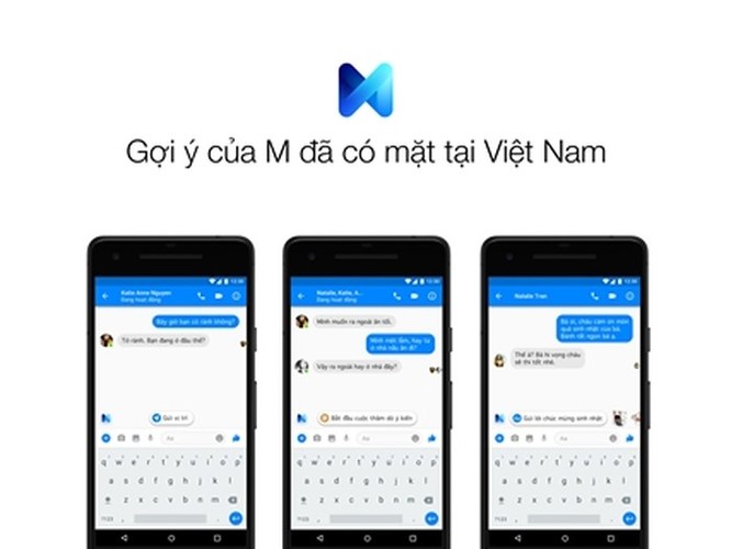 Facebook Messenger ra mắt tính năng gợi ý M cho người dùng tại Việt Nam ảnh 1