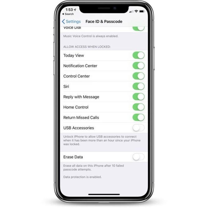 Hướng dẫn tắt/bật tính năng bảo mật mới toanh trên iOS 12 ảnh 3