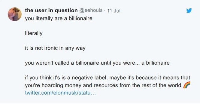 Tỉ phú Elon Musk cảm thấy bị xúc phạm khi được truyền thông gọi là 'tỉ phú'! ảnh 2