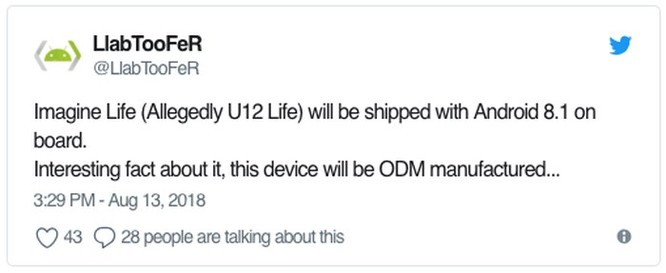 HTC sẽ không trực tiếp sản xuất U12 Life? ảnh 2