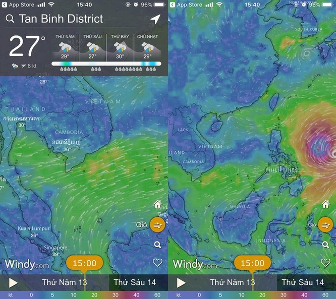 Cách theo dõi đường đi của siêu bão Mangkhut ảnh 1