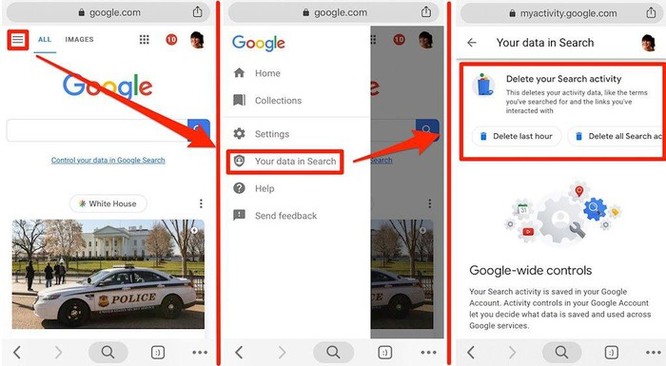 Google tung tính năng 'xóa sạch' tất cả lịch sử tìm kiếm chỉ trong chớp mắt ảnh 1