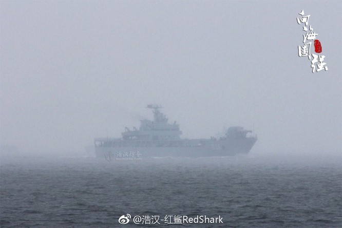 Trung Quốc có thể đang thử nghiệm pháo điện từ trên biển ảnh 1