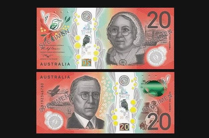 Australia công bố mẫu tiền 20 AUD mới với nhiều thay đổi lớn ảnh 1