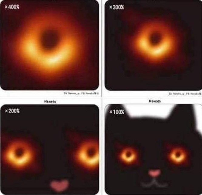Ra mắt chưa tới một ngày, hố đen vũ trụ đã thành 'nạn nhân' ảnh chế ảnh 5