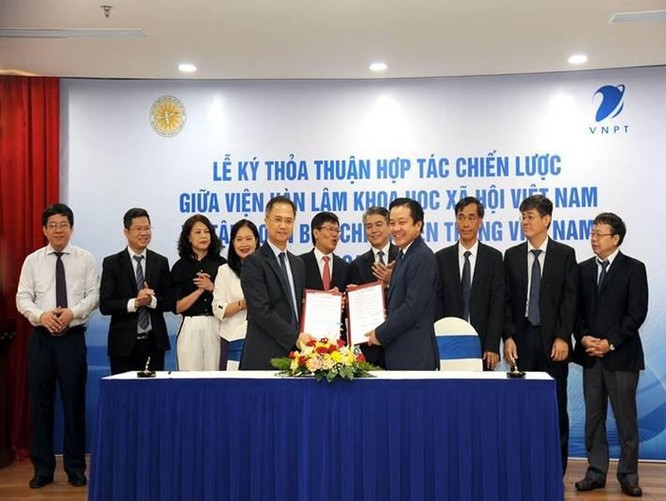 VNPT sẽ hỗ trợ Viện Hàn lâm KHXH Việt Nam ứng dụng CNTT theo xu hướng 4.0 ảnh 1